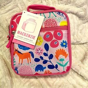 Pottery Barn Mackenzie Pink Sasha's Garden Classic Lunch Box